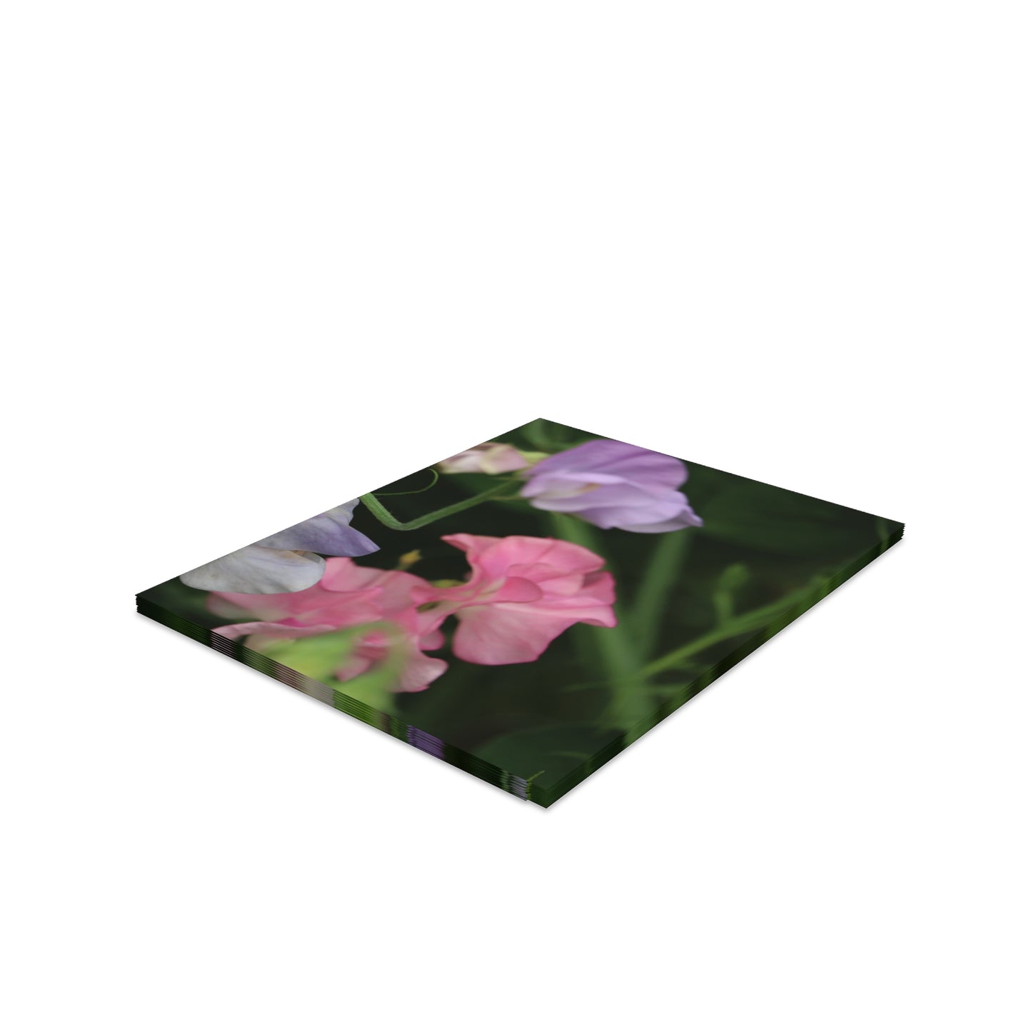 NN Greeting cards 8 pcs Pale Pinks & Lavenders
