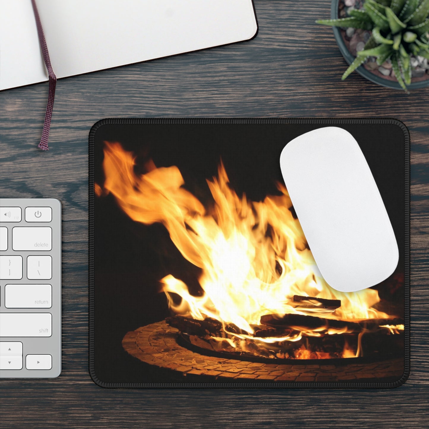 NN Gaming Mouse Pad Fire