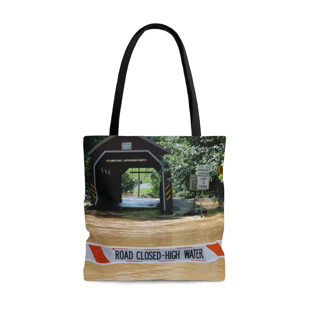 NN AOP Tote Bag High Water Covered Bridge