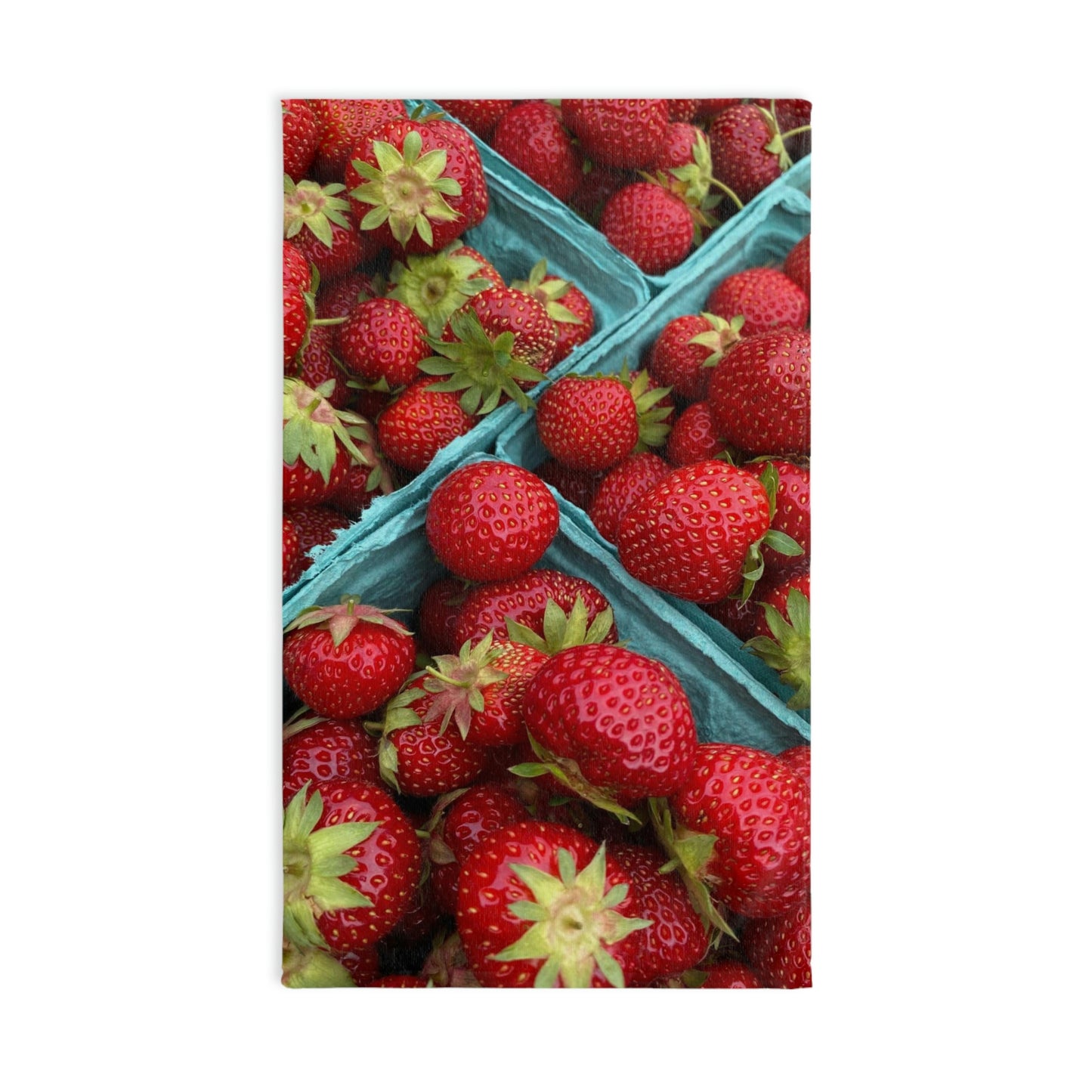 NN Fishing Hand Towel Lots Of Strawberries