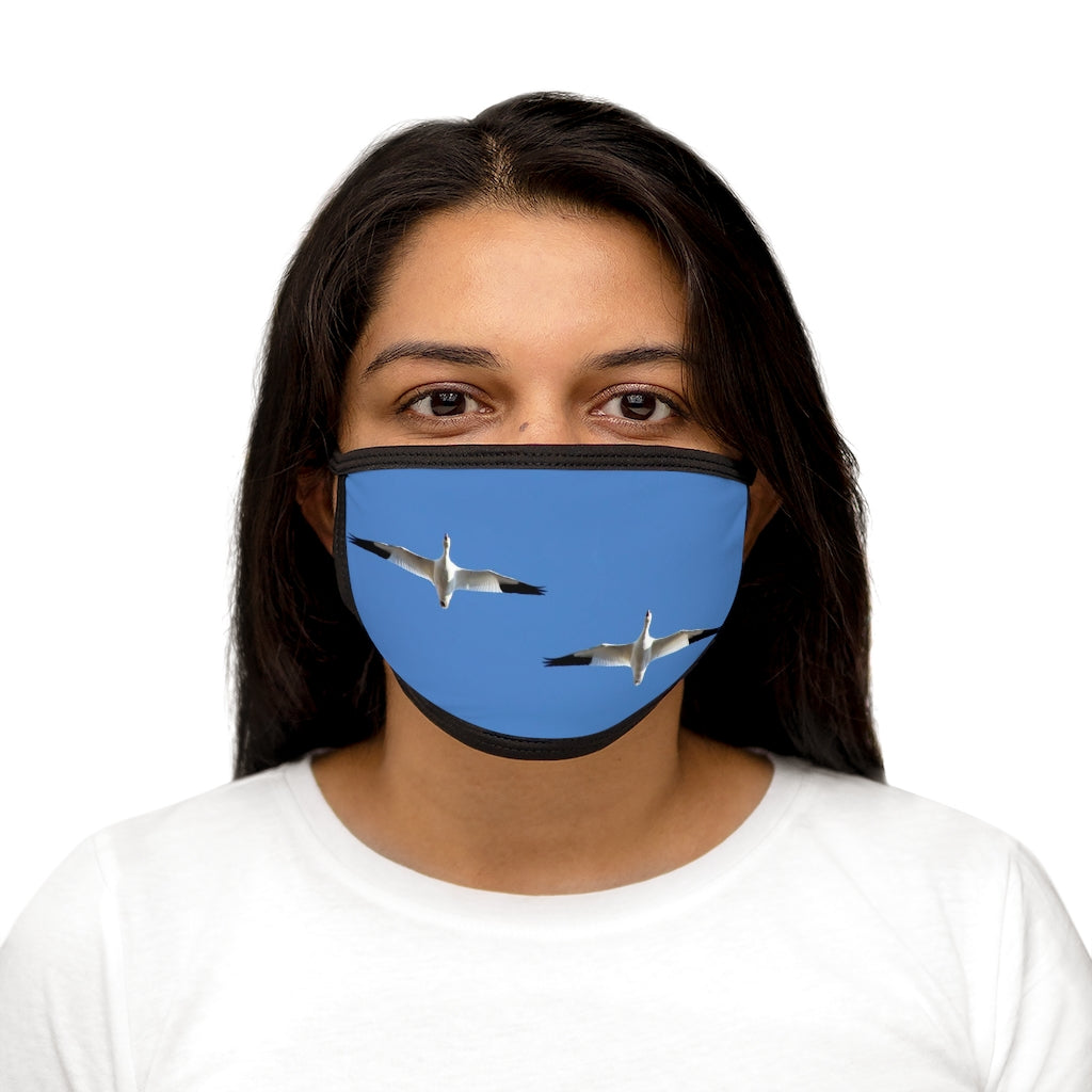 NN Mixed-Fabric Face Mask 2 Snow Geese