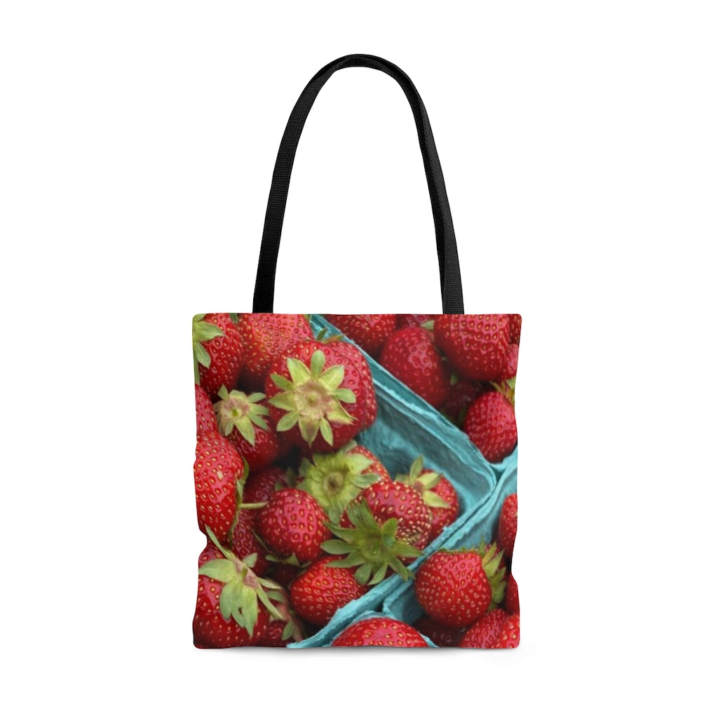 NN AOP Tote Bag Lots Of Strawberries