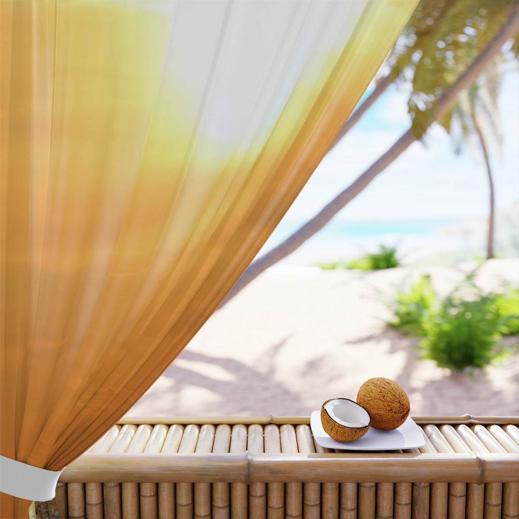 NN Window Curtains (1 Piece) High Yellow Sun