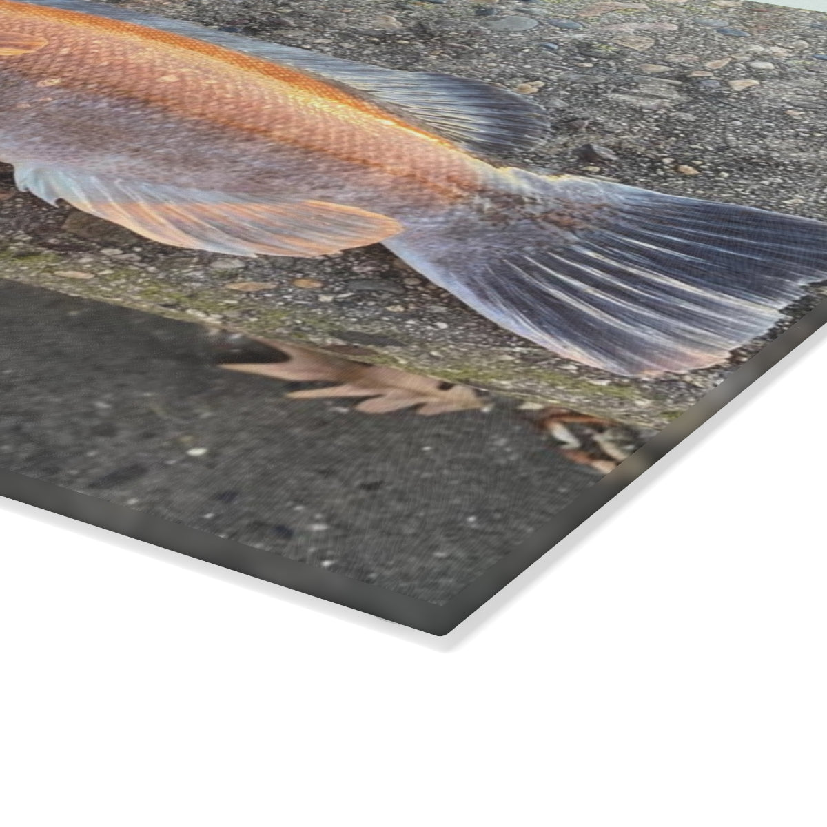 NN Glass Cutting Board Tautog