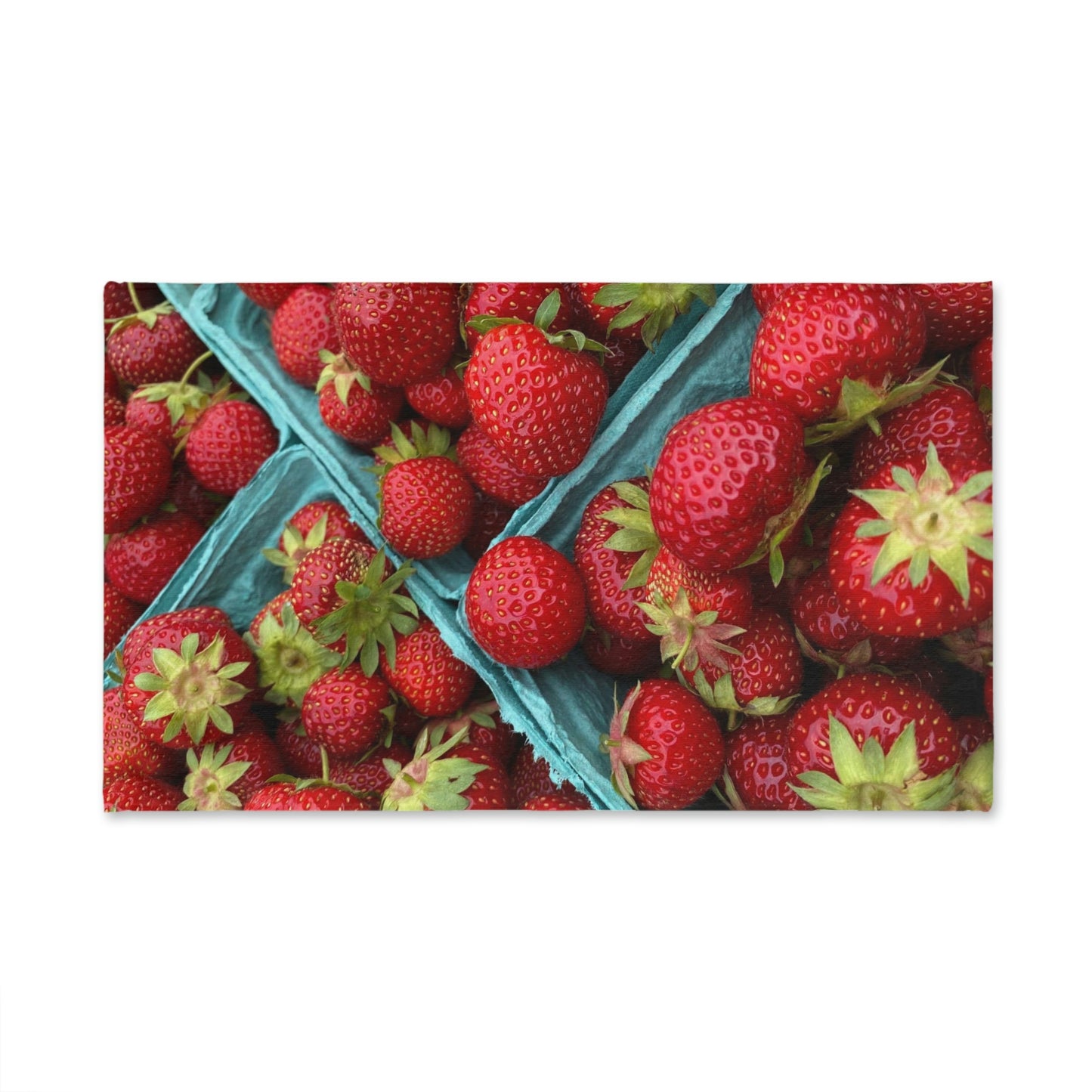 NN Fishing Hand Towel Lots Of Strawberries