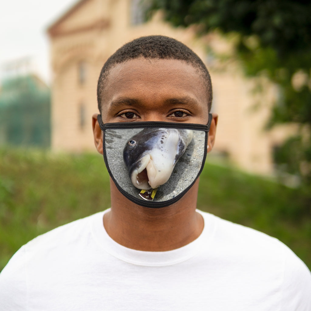 NN Mixed-Fabric Face Mask Teeth Of Tautog