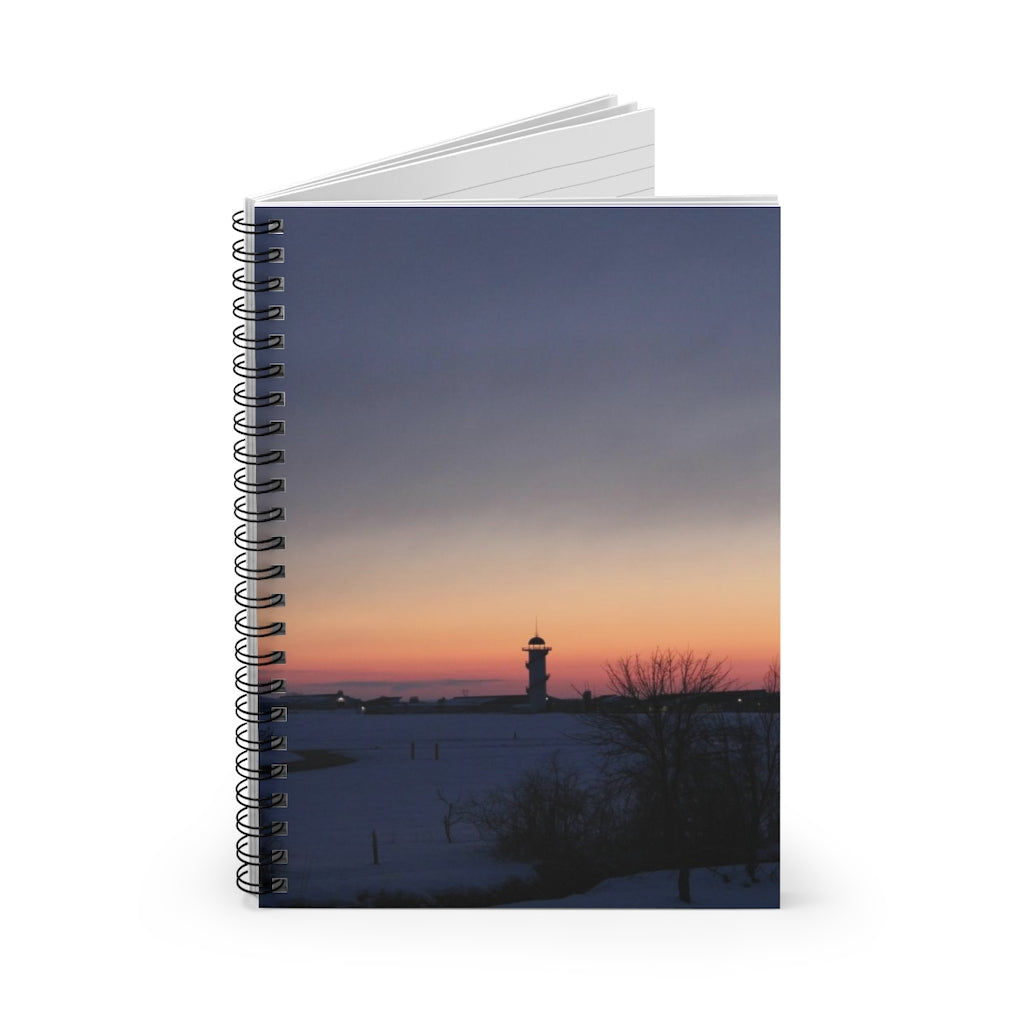NN Spiral Notebook - Ruled Line (LM) Tower Sky
