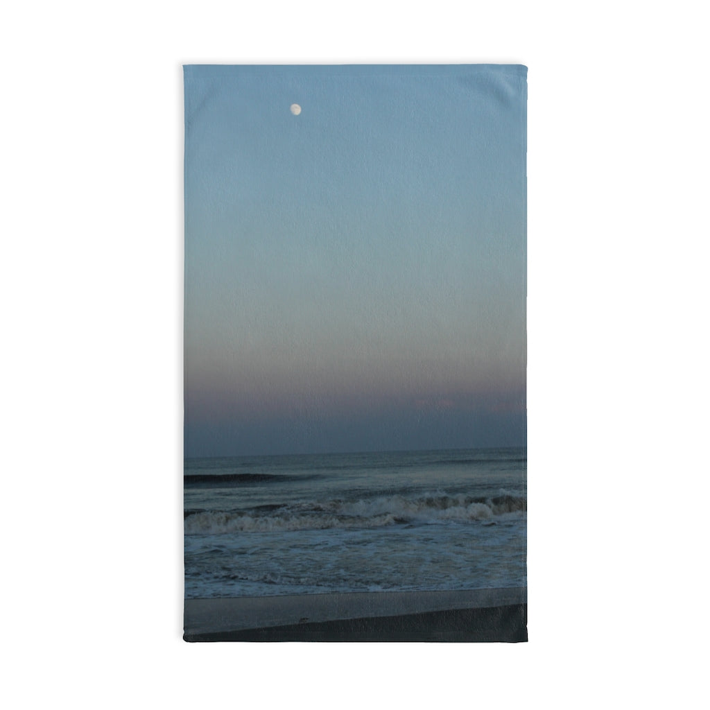 NN Fishing Hand Towel OCNJ Waves & Moon