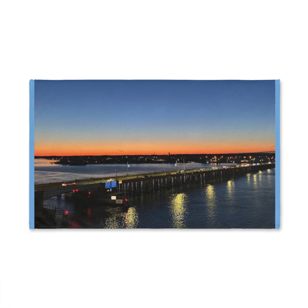 NN Fishing Hand Towel OCMD Evening Bridge