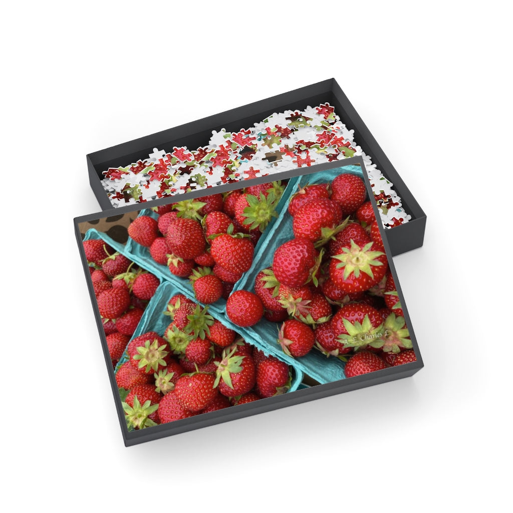 Puzzle 500 Pieces Lots Of Strawberries
