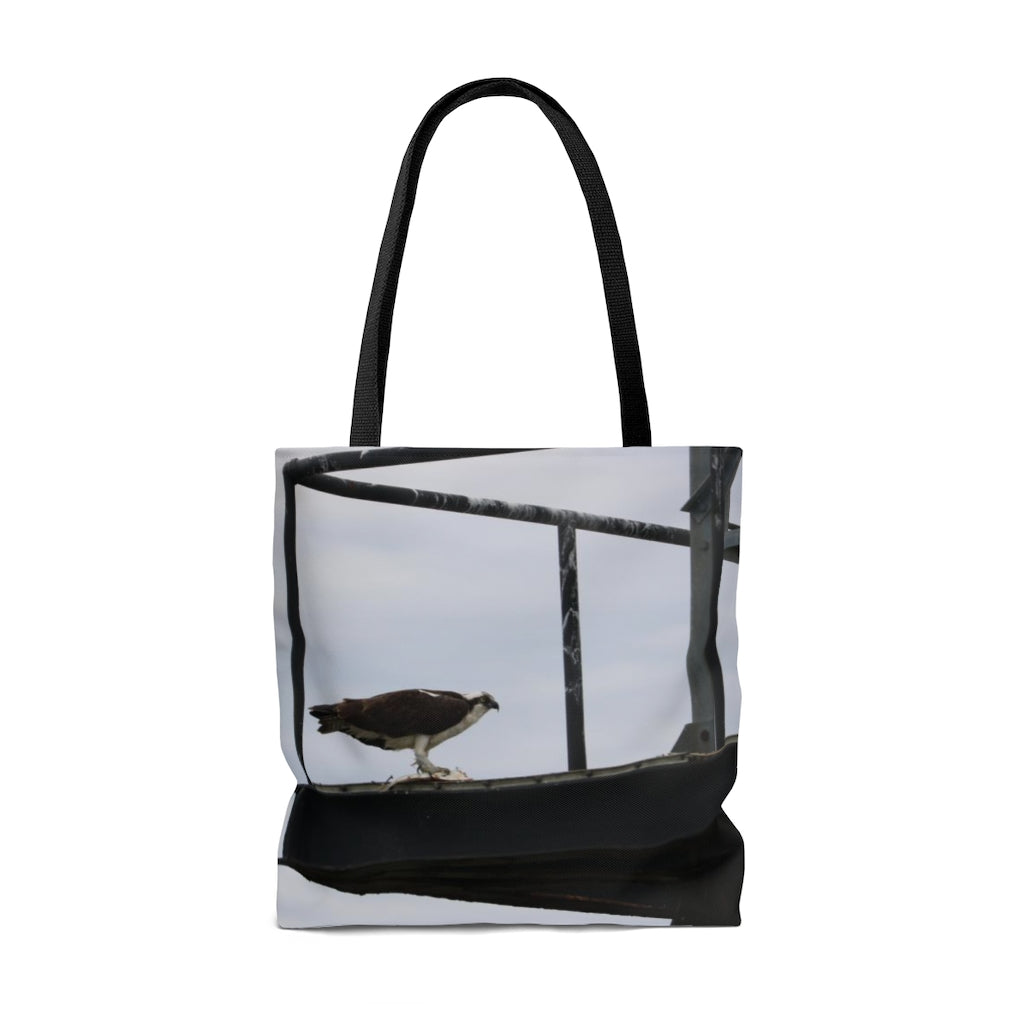 NN AOP Tote Bag Osprey Eating A Fish