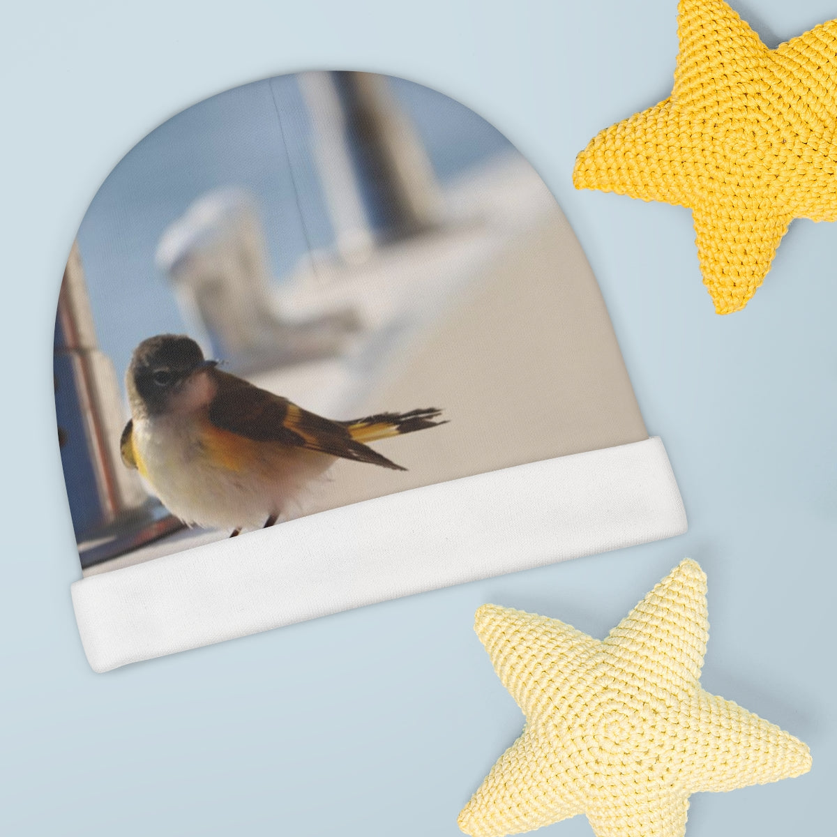 NN Baby Beanie Our Ocean Bird