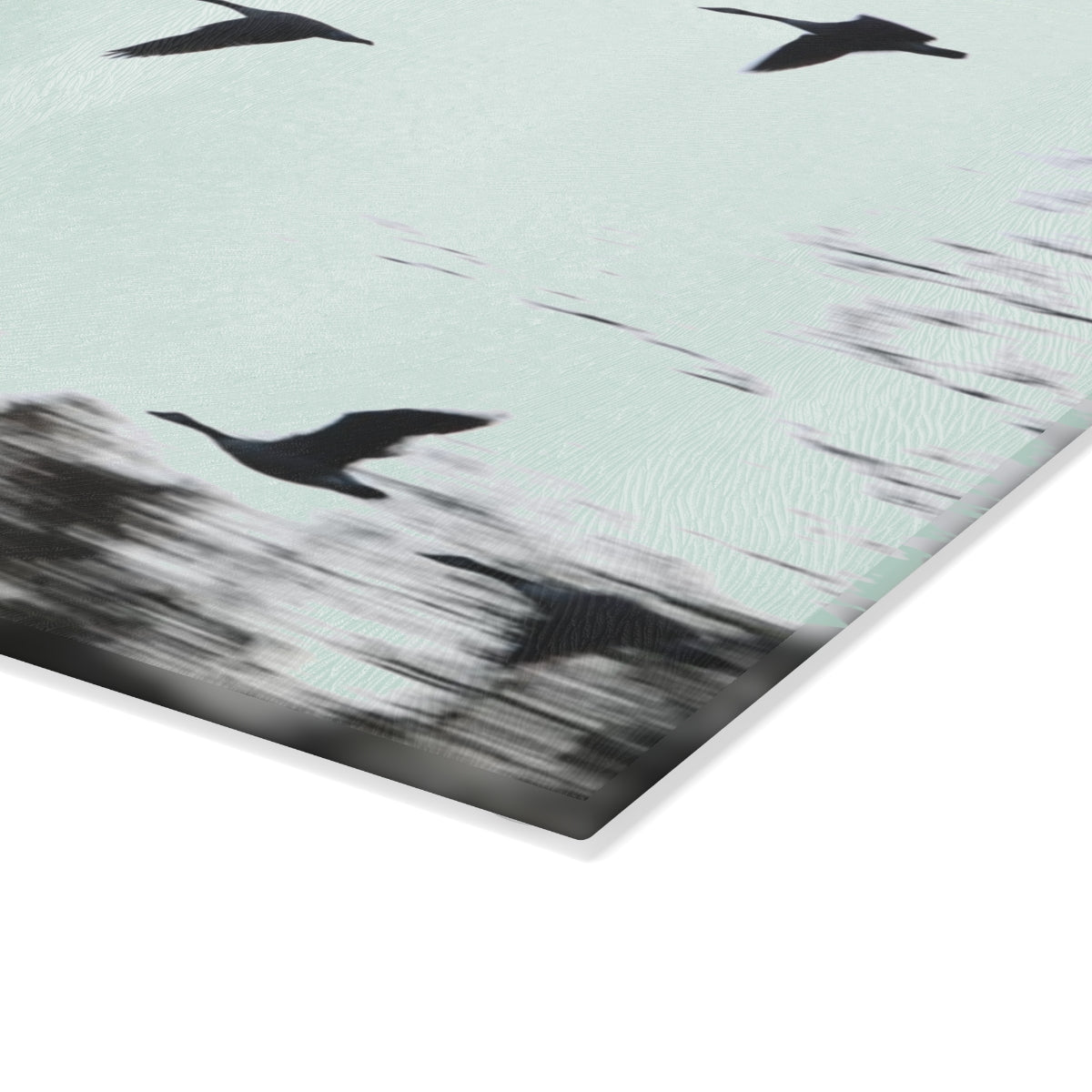 NN Glass Cutting Board Flying Flock
