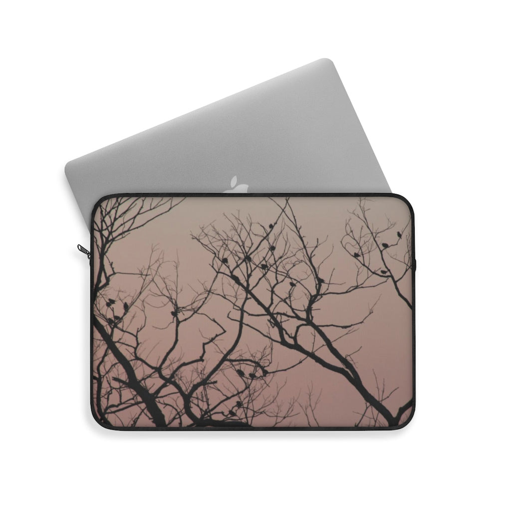 NN Laptop Sleeve Pink Sky Birds