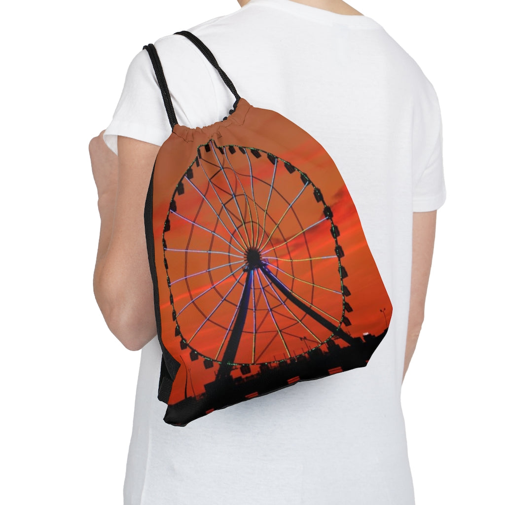NN Outdoor Drawstring Bag ACNJ Ferris Wheel