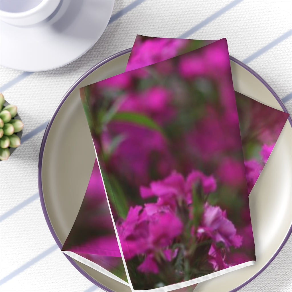 NN Napkins Purple Pinkish Flowers