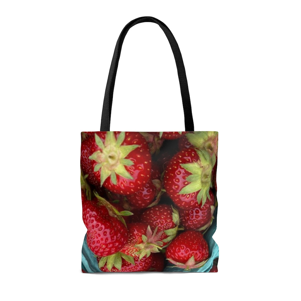 NN AOP Tote Bag Lots Of Strawberries