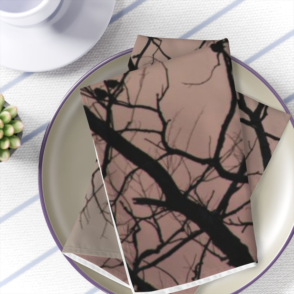 NN Napkins Pink Sky Birds