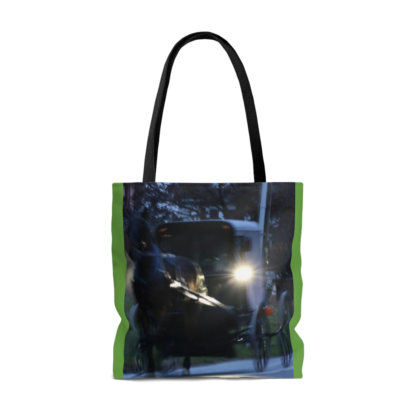 NN AOP Tote Bag Horse & Buggy