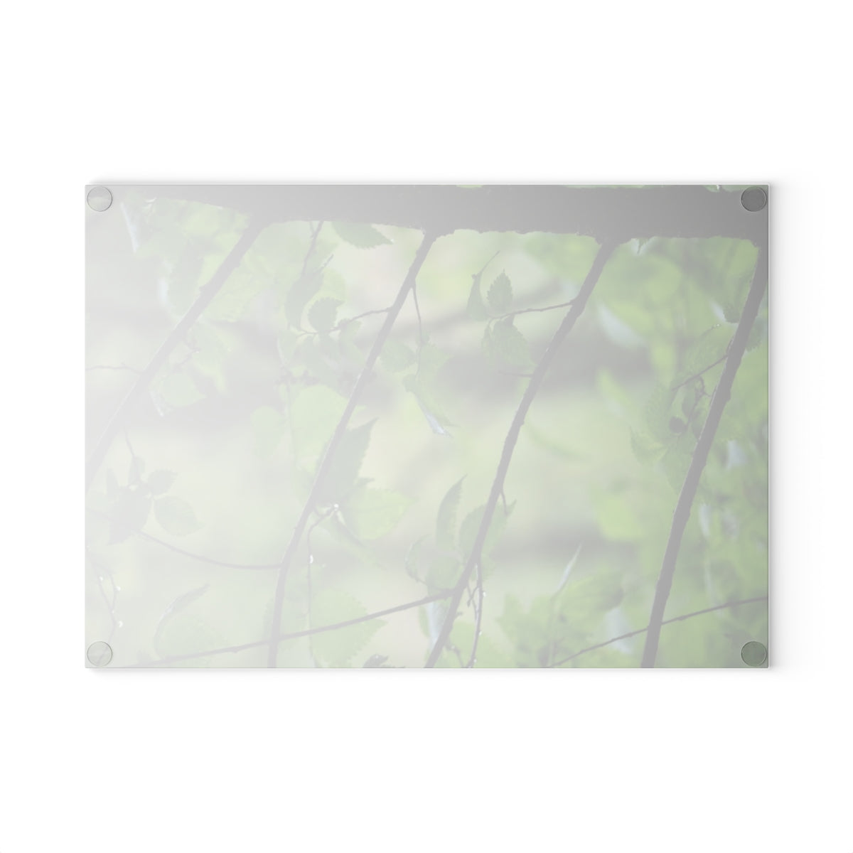 NN Glass Cutting Board Wet Little Stick Branches