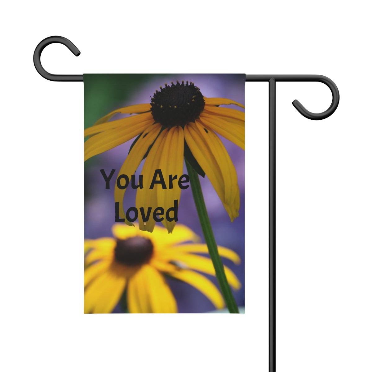 NN Garden Banner 2 Black Eyed Susans & Purple