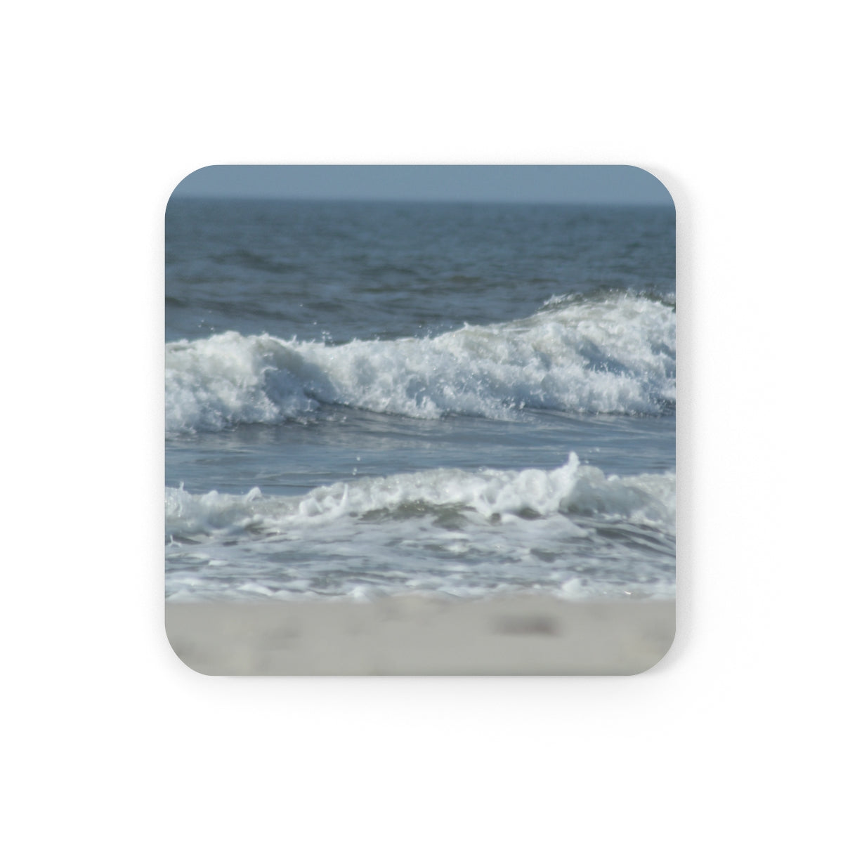 NN Cork Back Coaster OCNJ Gentle Waves