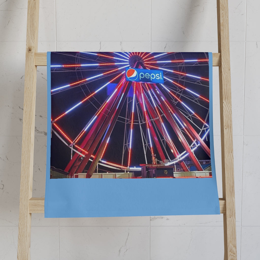 NN Fishing Hand Towel OCMD RW&B Ferris Wheel