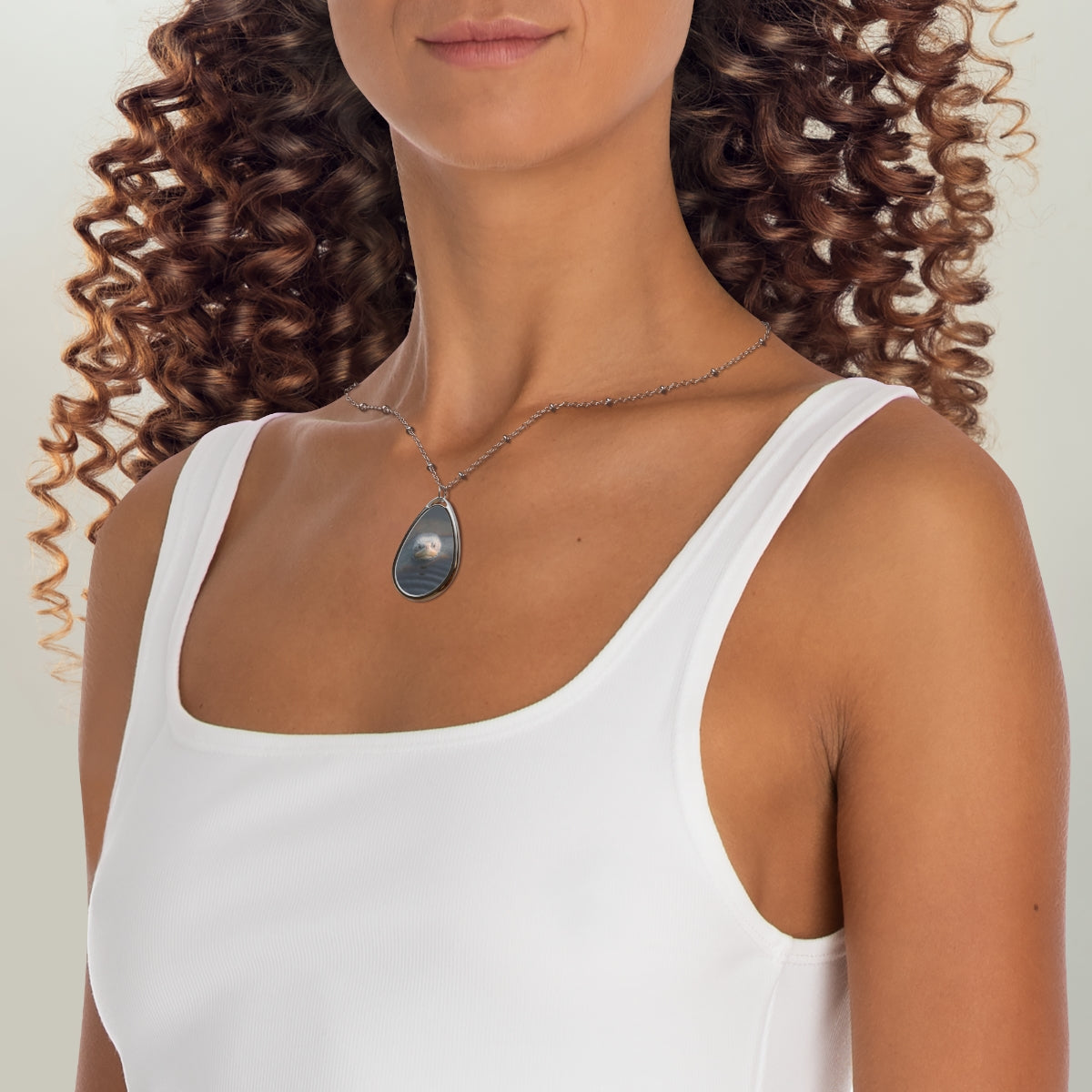 NN Oval Necklace Sea Turtle