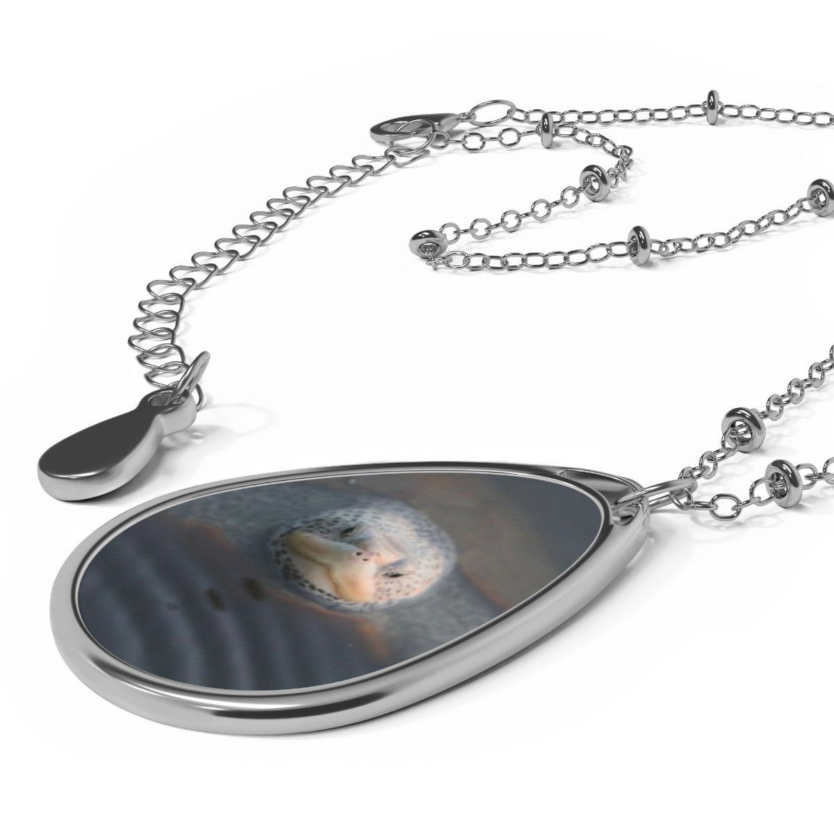 NN Oval Necklace Sea Turtle