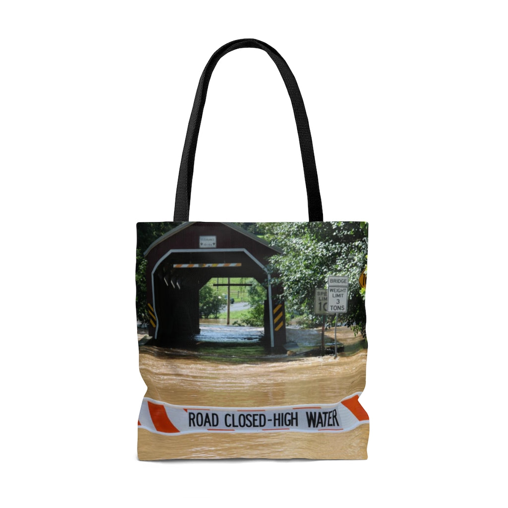 NN AOP Tote Bag High Water Covered Bridge