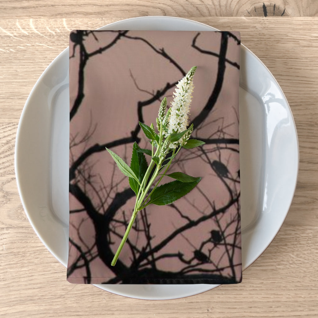 NN Napkins Pink Sky Birds