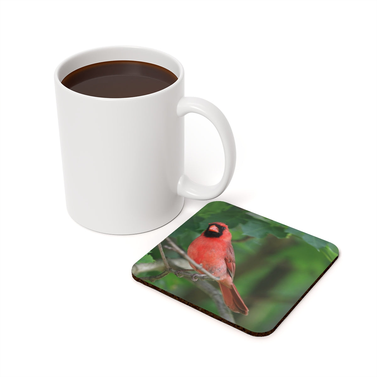 NN Cork Back Coaster Cardinal (IOT)