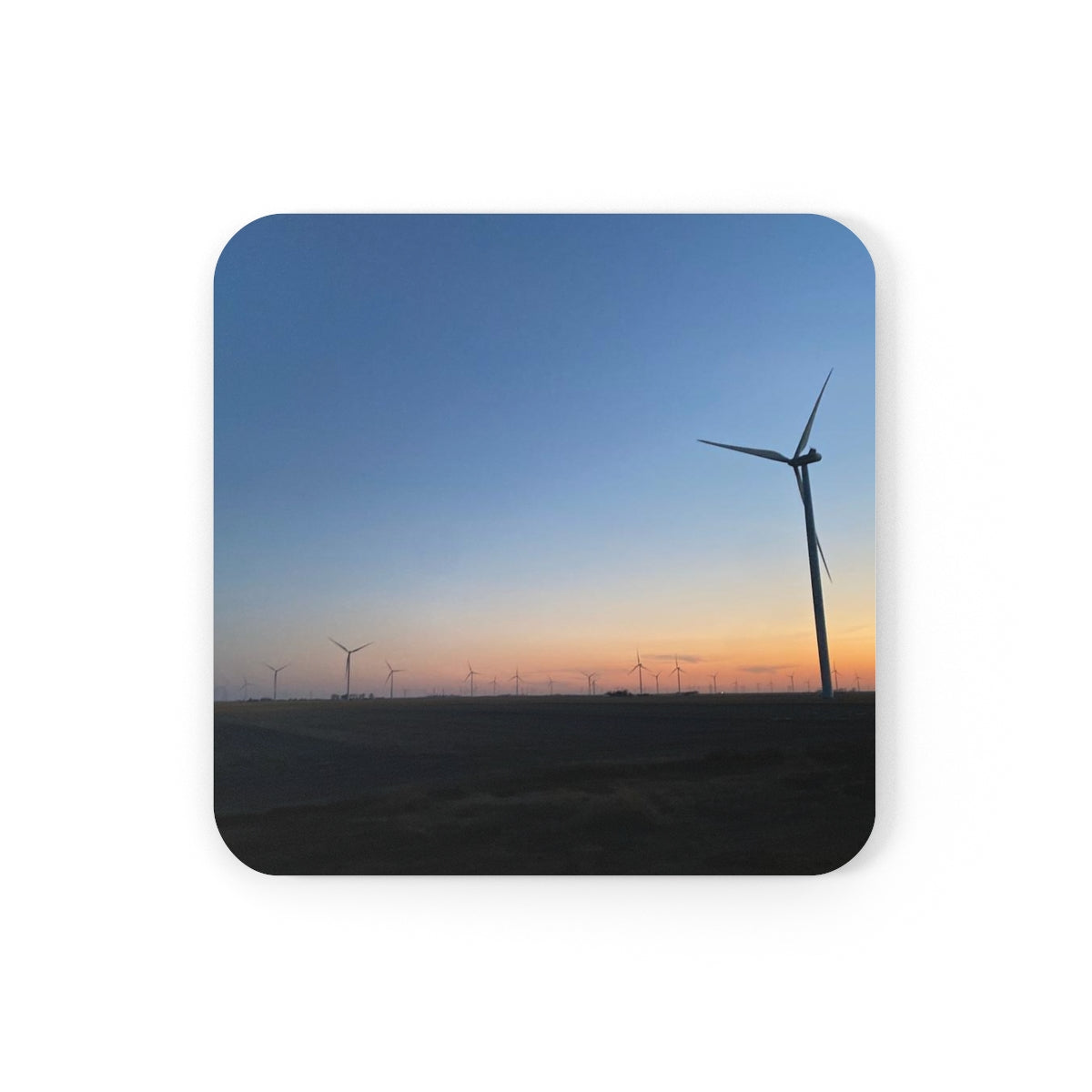 NN Cork Back Coaster One (R) Wind Turbine