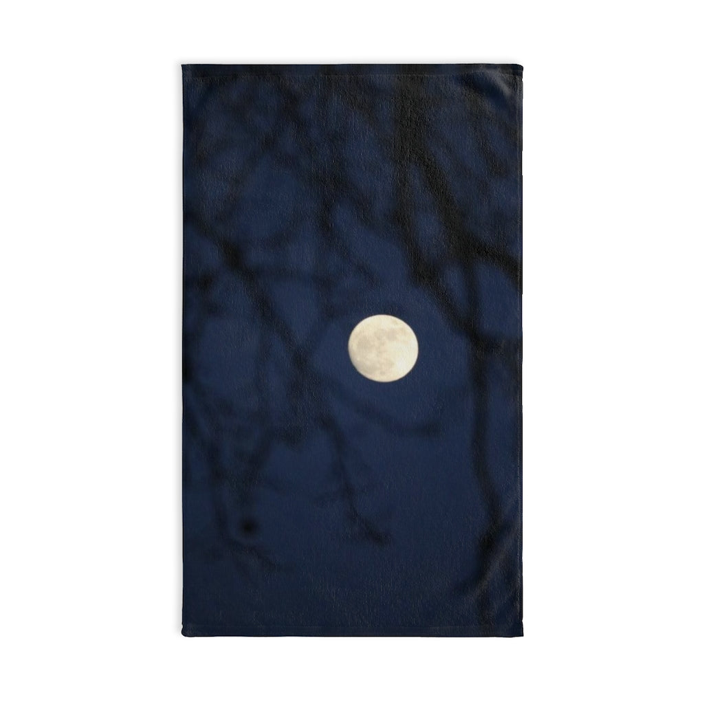 NN Fishing Hand Towel Blue Sky Moon