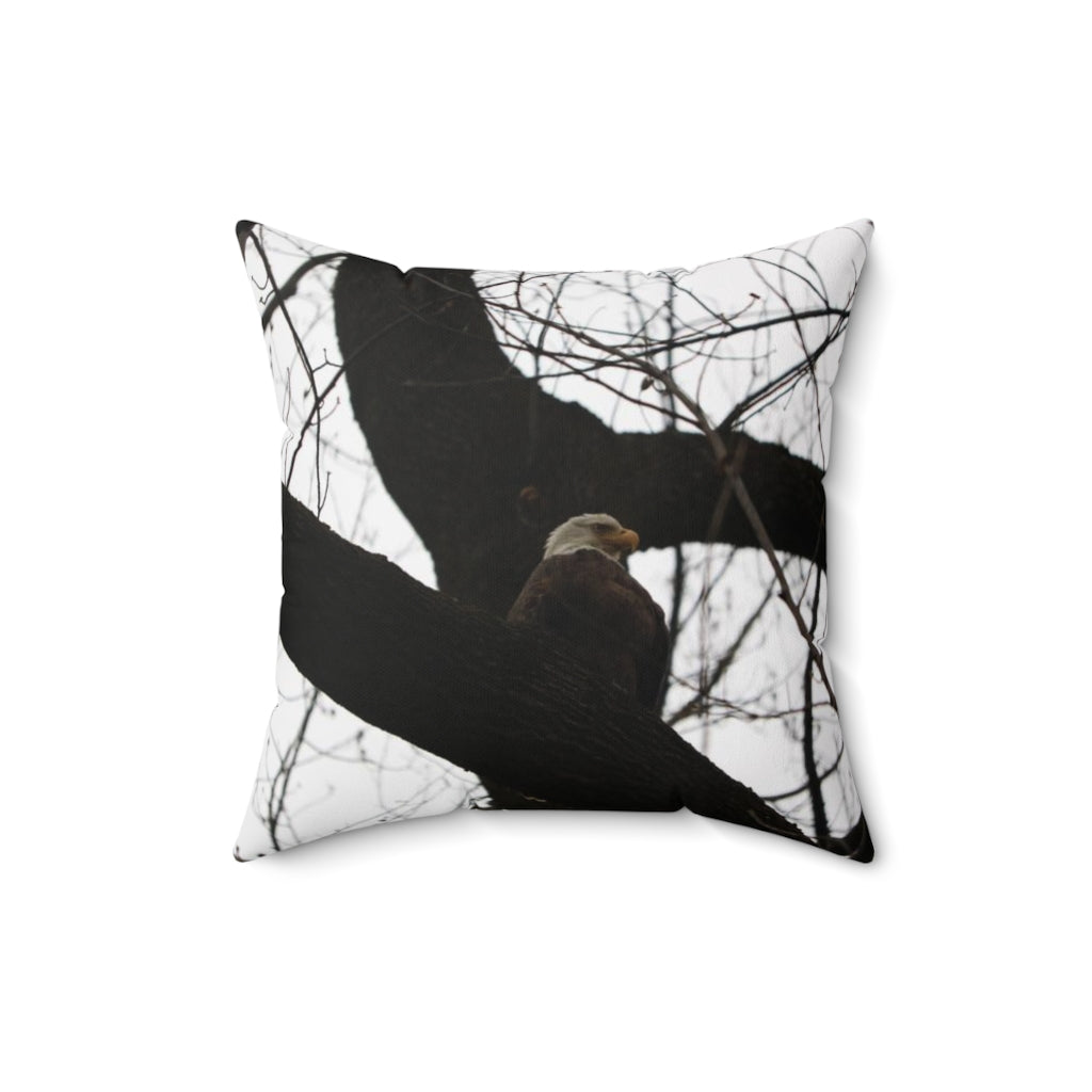 NN Spun Polyester Square Pillow Bald Eagle (CD)
