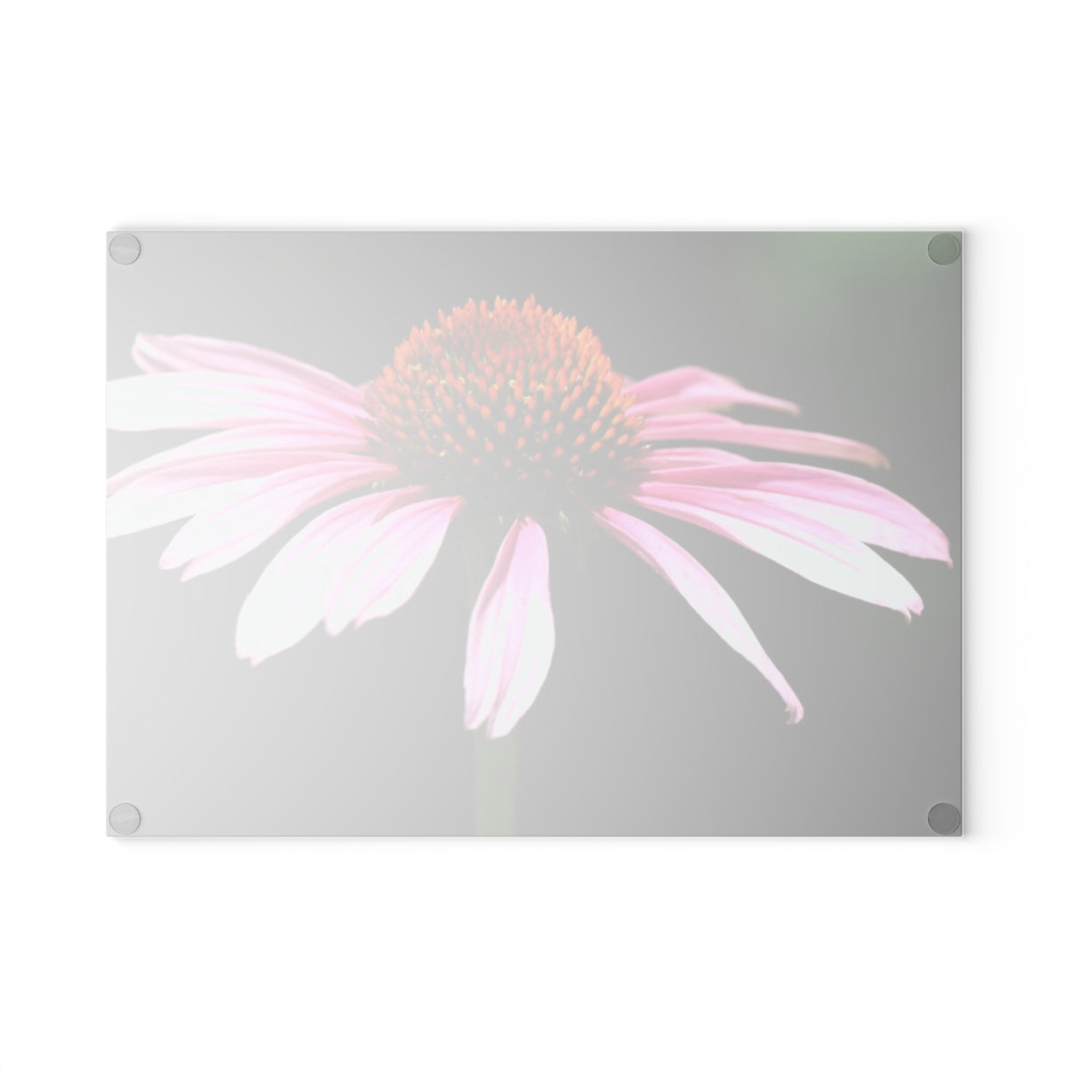 NN Glass Cutting Board Wide Pink BES