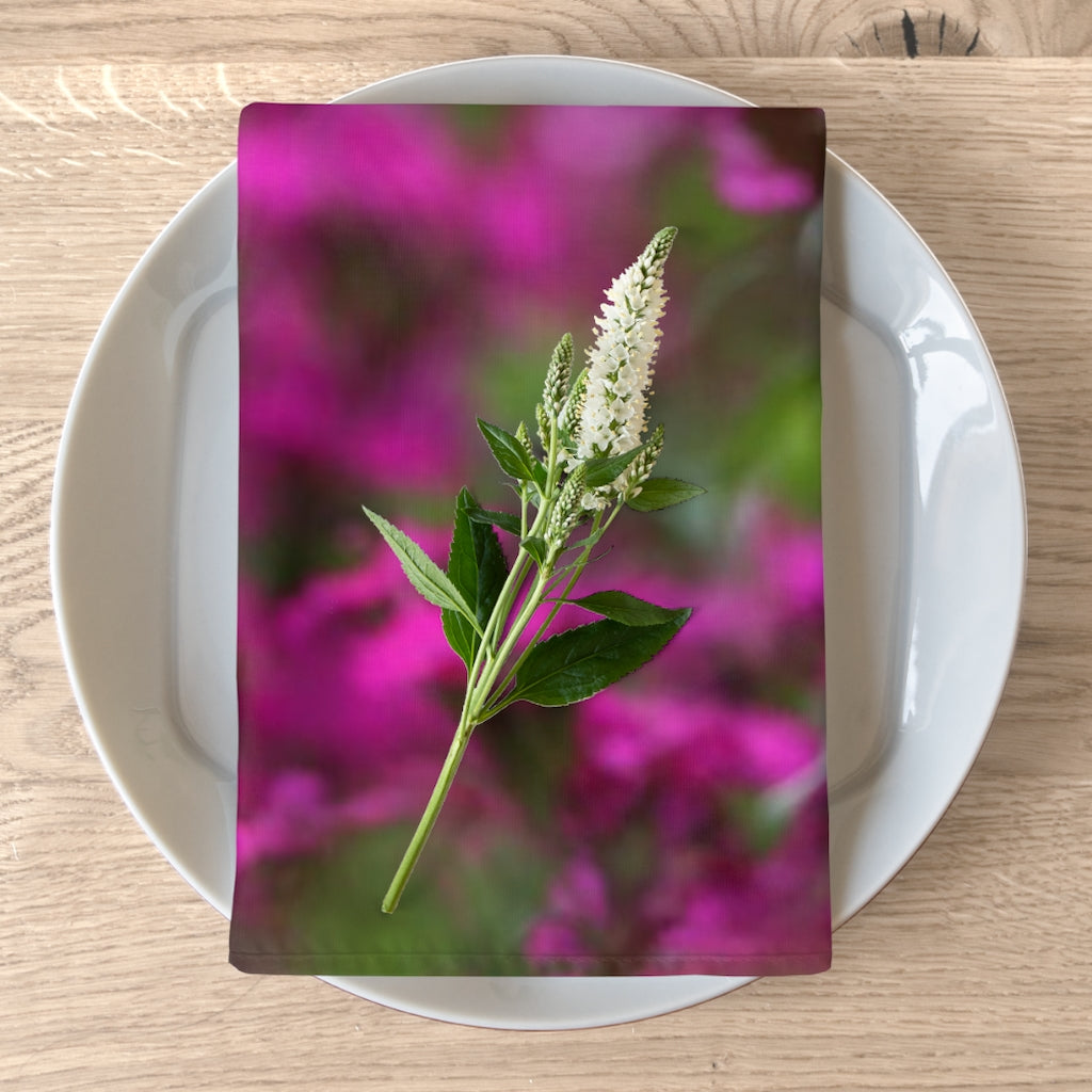 NN Napkins Purple Pinkish Flowers