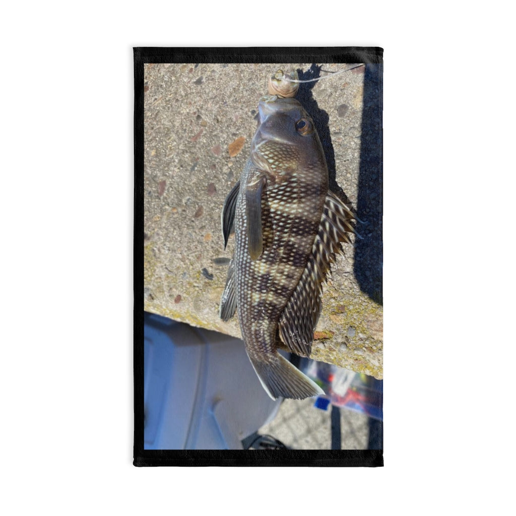 NN Fishing Hand Towel A Sea Bass