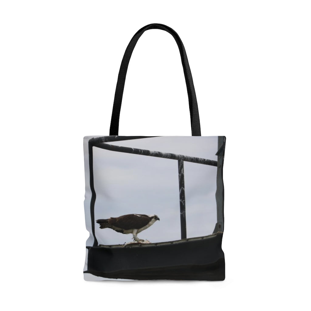 NN AOP Tote Bag Osprey Eating A Fish