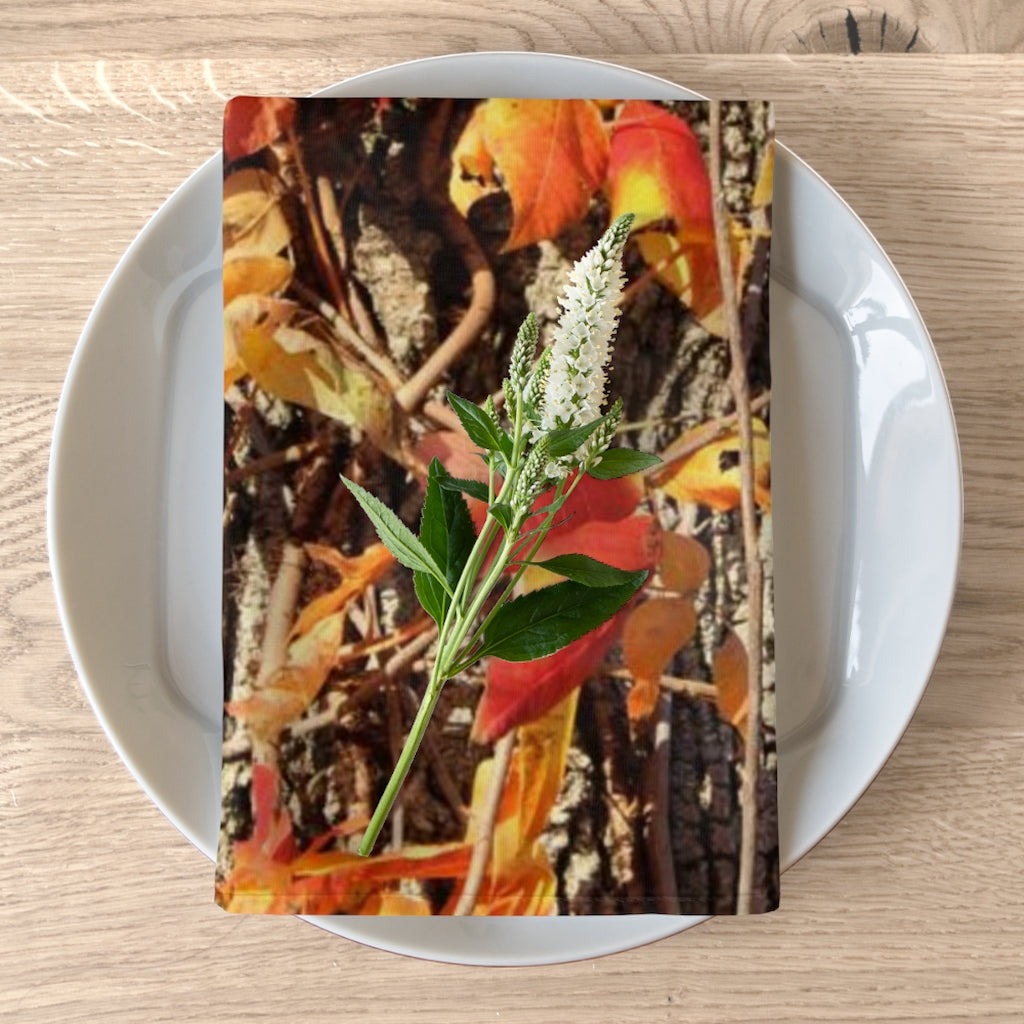 NN Napkins Fire Leaves Tree