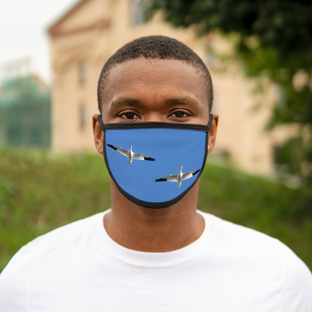 NN Mixed-Fabric Face Mask 2 Snow Geese