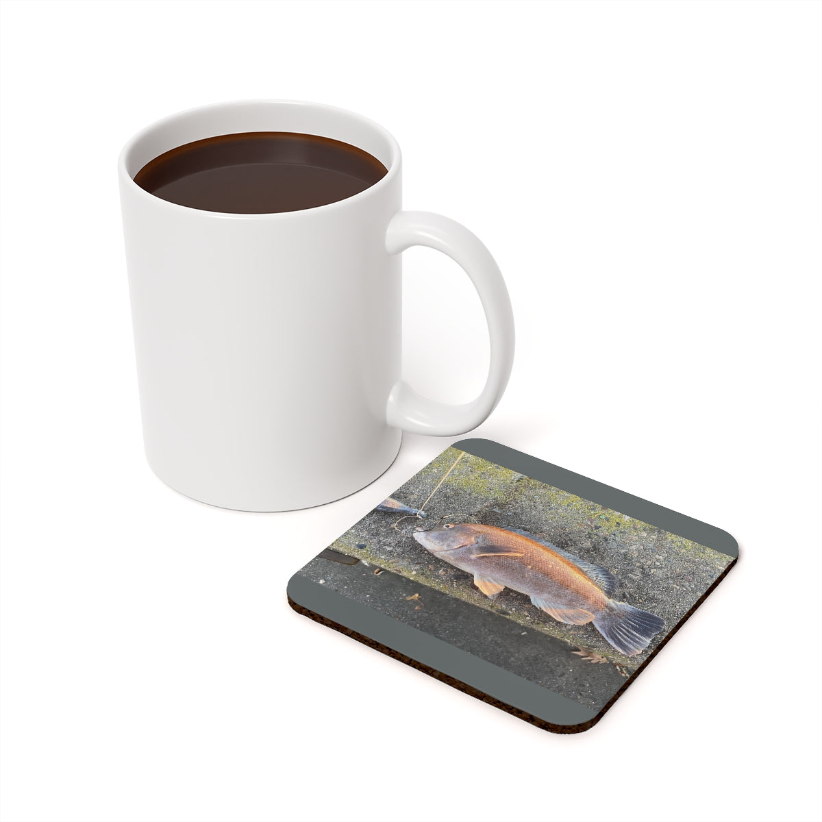 NN Cork Back Coaster Tautog