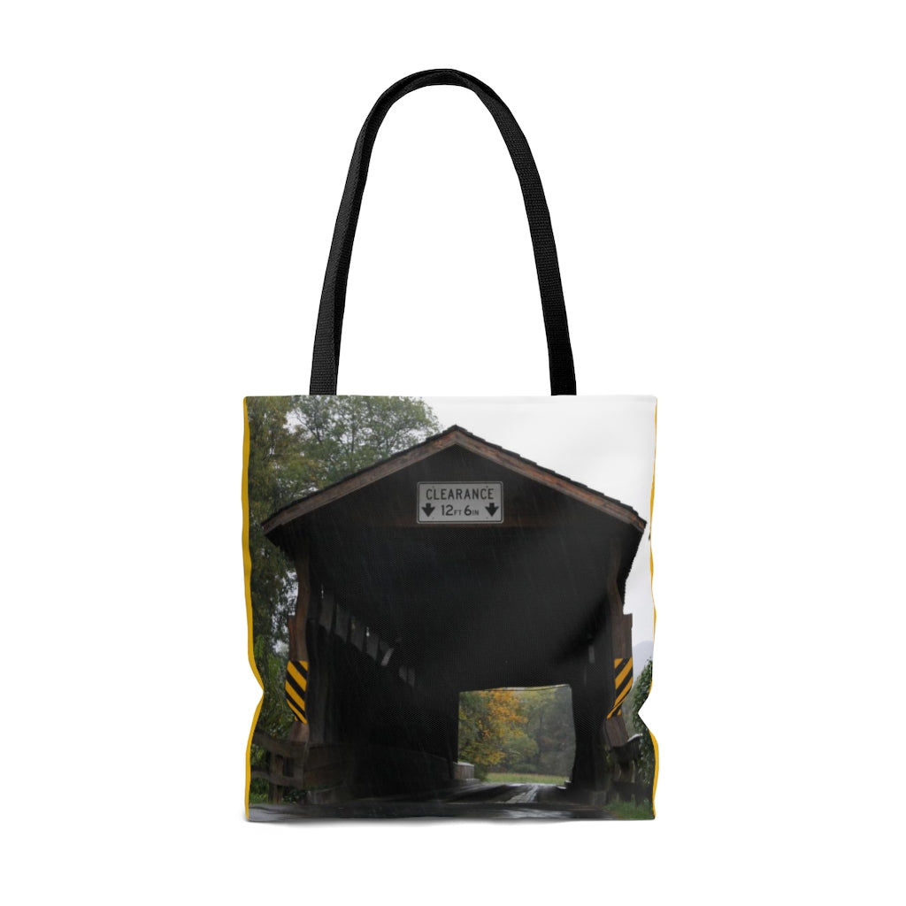 NN AOP Tote Bag Covered Bridge