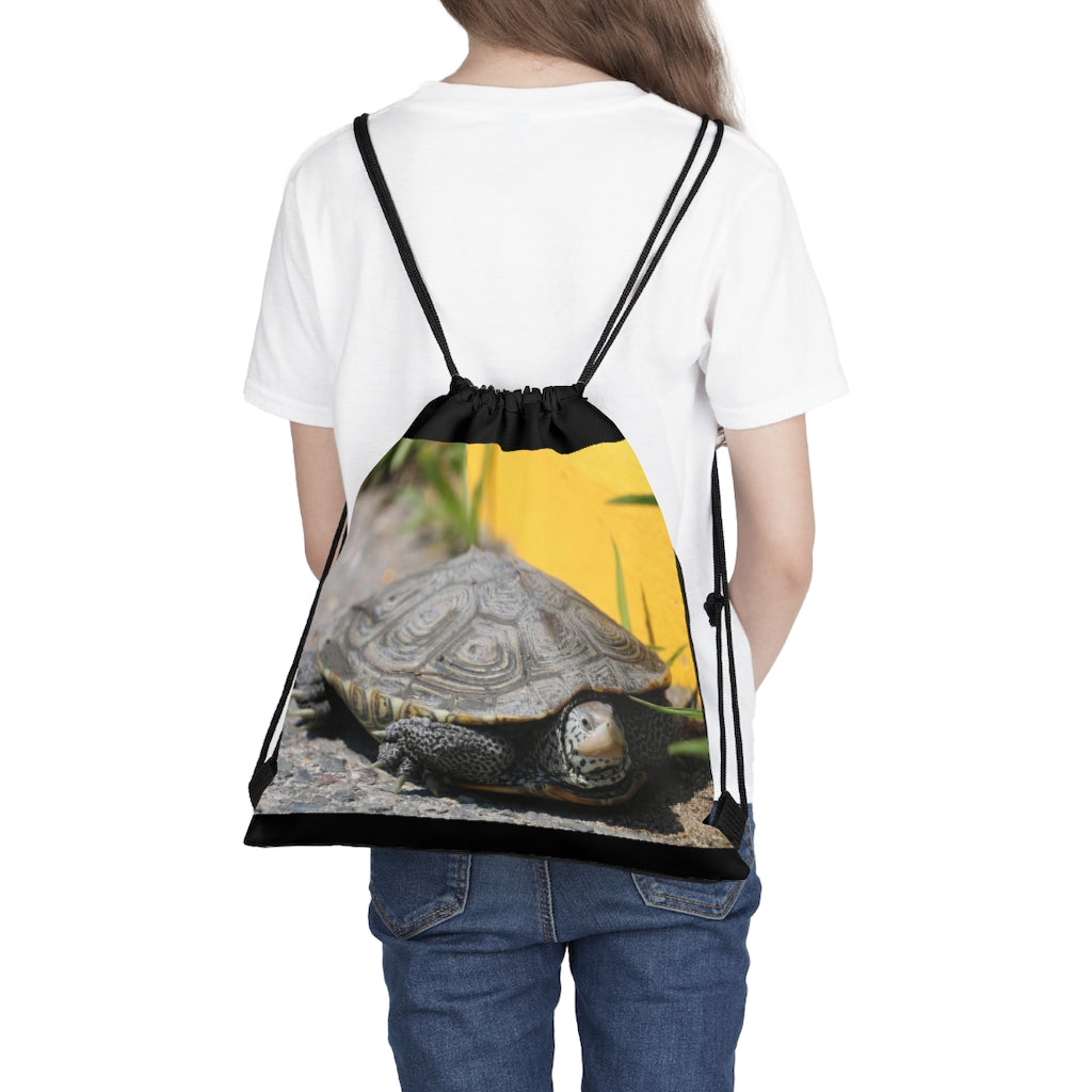NN Outdoor Drawstring Bag NJ Turtle Crossing