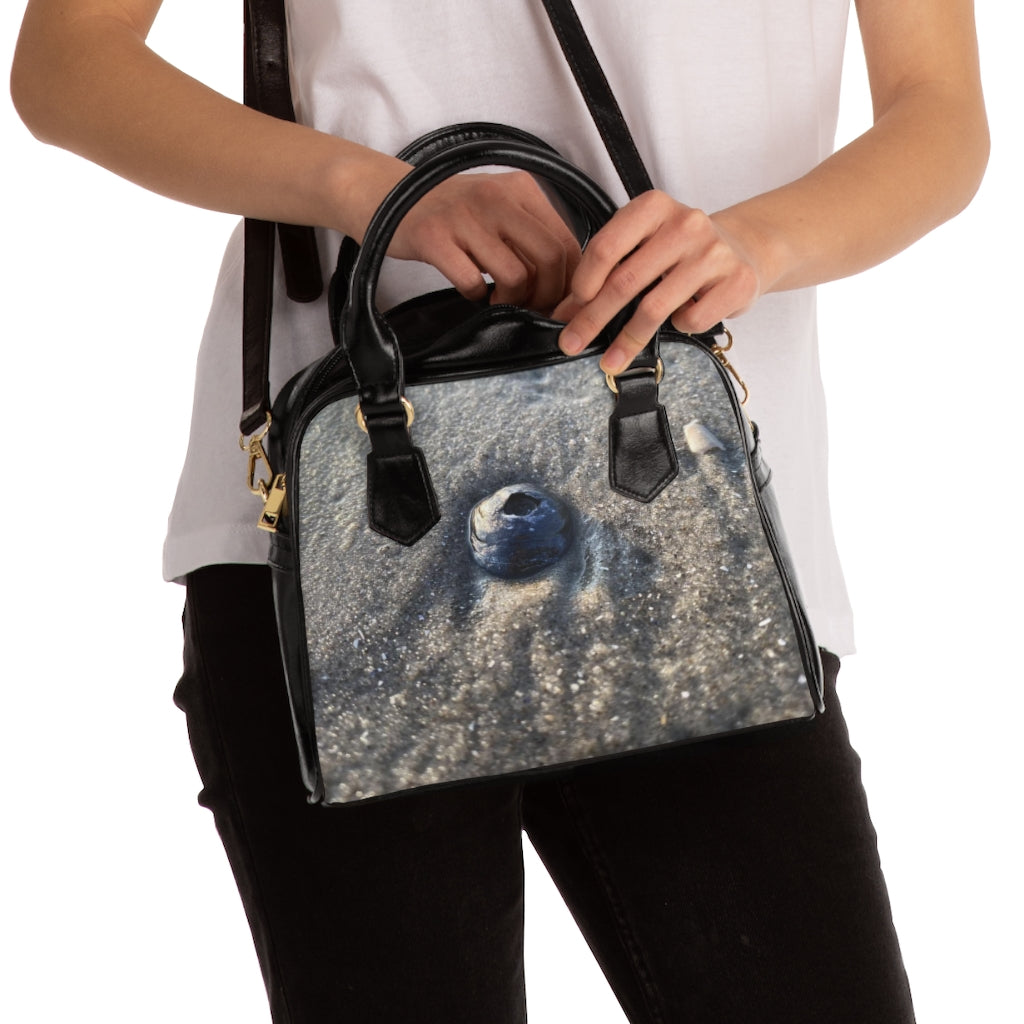 NN Shoulder Handbag Few Shells In Sand & Wave