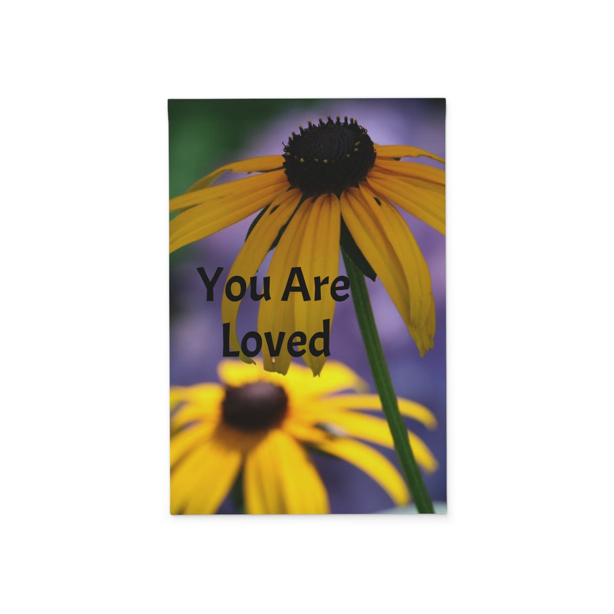 NN Garden Banner 2 Black Eyed Susans & Purple