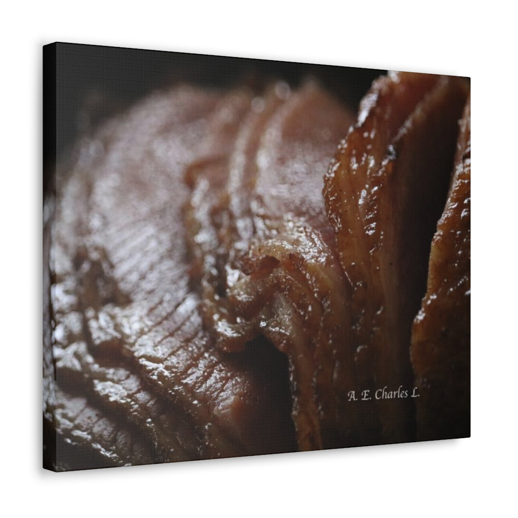 Canvas Gallery Wraps Delicious Juicy Meat