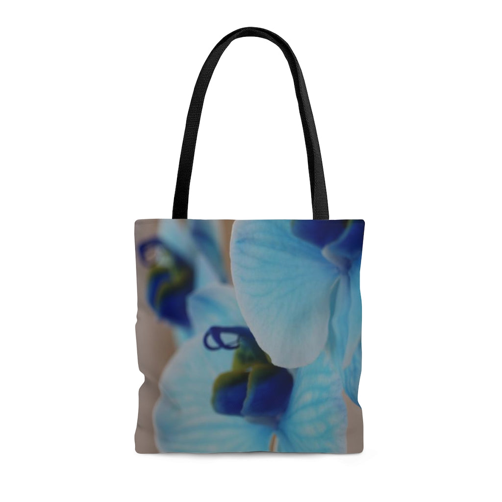 NN AOP Tote Bag NC Blue Flowers