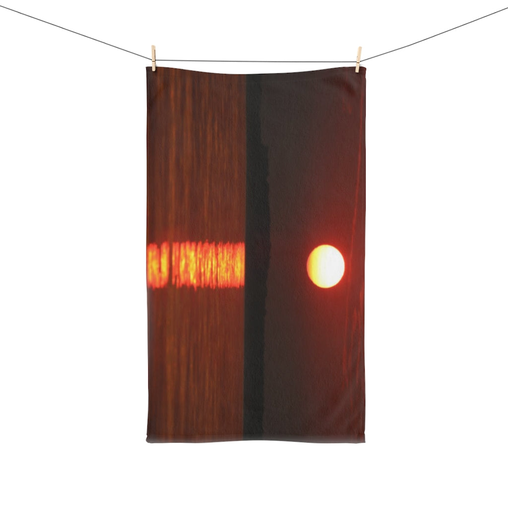 NN Fishing Hand Towel Sun Stripe Water