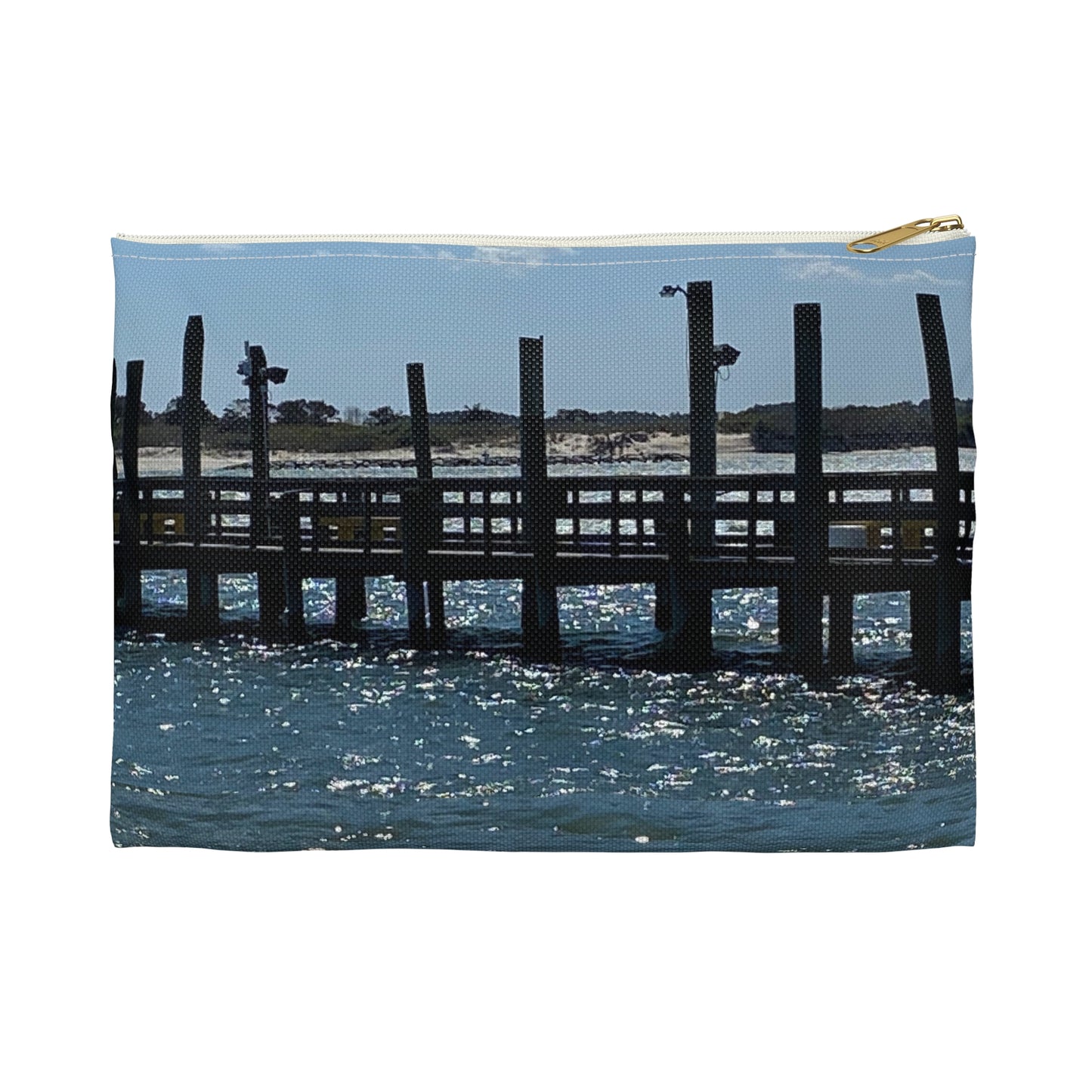 NN Accessory Pouch Blue Sky Oceanic Fishing Pier